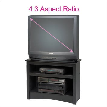 CRT Aspect Ratio TV Stand