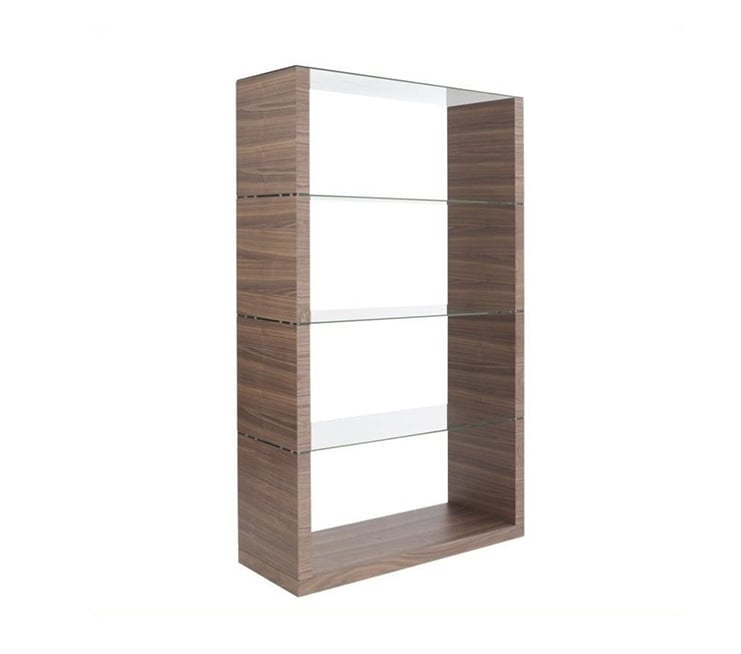 glass bookcases