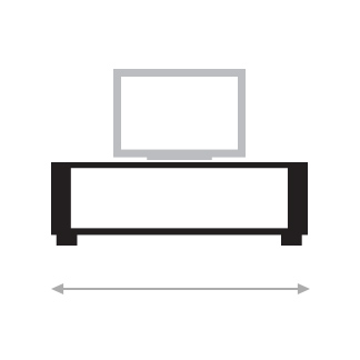 less than 40 inch wide