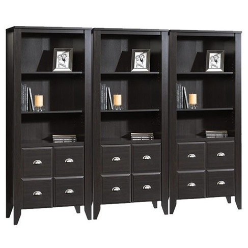 wall bookcases