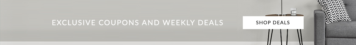 Exclusive coupons and weekly deals