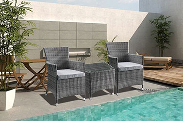 wicker patio furniture