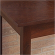 Linon Three Piece Wood Tavern Dining Set in Espresso Brown