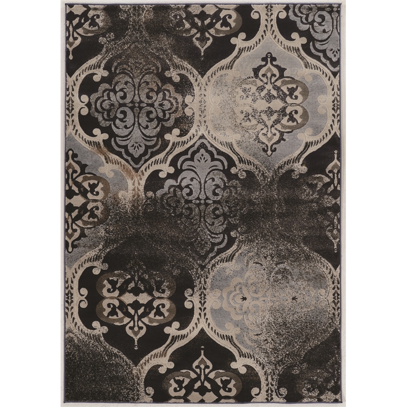 Linon Jewel Arthur Machine Made Polypropylene 5'x7'6