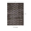 Linon Jewel Maze Machine Made Polypropylene 8'x10'3