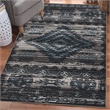 Linon Vintage Aztek Power Loomed Microfiber Polyester 5'x7'6