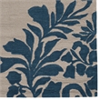 Linon Trio Medallion Hand Tufted Polyester 8'x10' Rug in Ivory