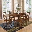 Linon Trio Burdette Hand Tufted Polyester 8'x10' Rug in Gray