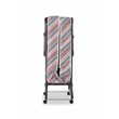 Linon Torino Metal and Fabric Folding Bed in Gray