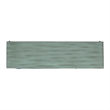 Linon Clancy Slim Storage Cabinet White Decorative Panels in Antique Blue Wood