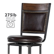 Linon Franklin Metal 30