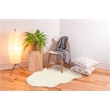 Linon Faux Lamb Skin Hand Tufted Polyester 3'6