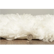 Linon Faux Lamb Skin Hand Tufted Polyester 3'6
