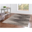 Linon Evolution Trellis Zigzag Power Loomed Polyester 5'x7'6