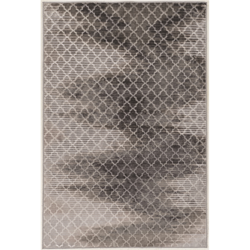 Linon Evolution Trellis Zigzag Power Loomed Polyester 5'x7'6