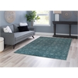 Linon Evolution Damask Power Loomed Polyester 5'x7'6