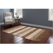 Linon Evolution Damask Stripe Power Loomed Polyester 5'x7'6