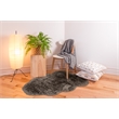 Linon Faux Lamb Skin Hand Tufted Polyester 3'6