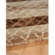 Linon Evolution Trellis Stripes Power Loomed Polyester 5'x7'6