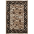 Linon Vintage Isfahan Power Loomed Microfiber Polyester 2'x3' Rug in Ivory