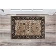 Linon Vintage Isfahan Power Loomed Microfiber Polyester 2'x3' Rug in Ivory