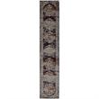 Linon Vintage Nain Power Loomed Microfiber Polyester 2'x10' Rug in Beige