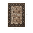 Linon Vintage Isfahan Power Loomed Microfiber Polyester 5'x7'6