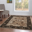 Linon Vintage Isfahan Power Loomed Microfiber Polyester 5'x7'6