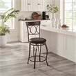 Linon Circles Swivel Counter Stool 24.5