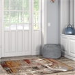 Linon Emporium Autumn Power Loomed Polypropylene 3'x5' Rug in Beige