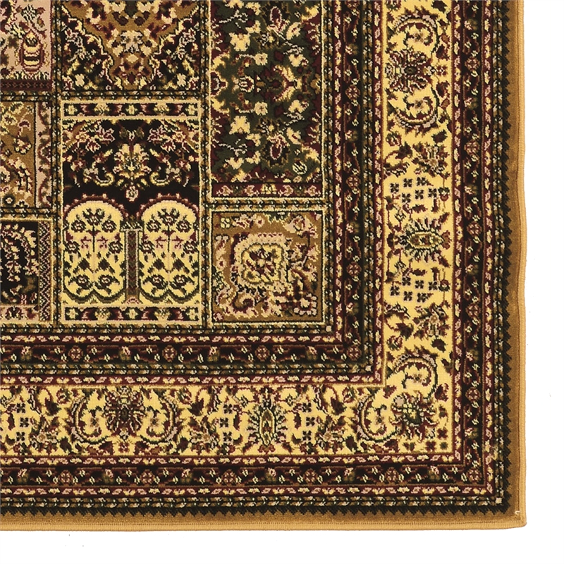 Linon McKinley Baktiyari Power Loomed Polypropylene 8' X 10' Rug in Cream