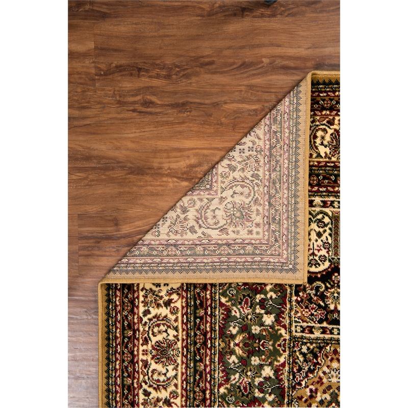 Linon McKinley Baktiyari Power Loomed Polypropylene 8' X 10' Rug in Cream