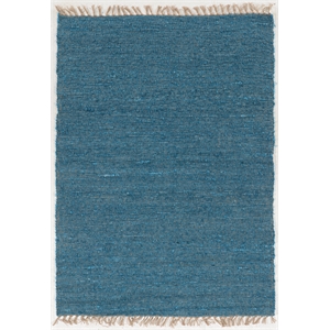Linon Berber Loop Hand Woven Wool 5'3&quotx7'6&quot Rug in Sage