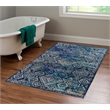 Linon Emerald Duluth Woven Microfiber Polyester 3'3