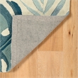 Linon Tripoli Cactus Hand Tufted Polyester 8'x10' Rug in Navy