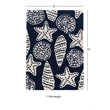 Linon Tripoli Flotsom Hand Tufted Polyester 8'x10' Rug in Navy