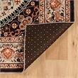 Linon Emerald Harris Woven Microfiber Polyester 5'x7' Rug in Cream