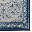 Linon Emerald Paulson Woven Microfiber Polyester 5'x7' Rug in Cream
