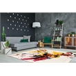 Linon Marisol Splash Power Loomed Polypropylene 8'x10'3