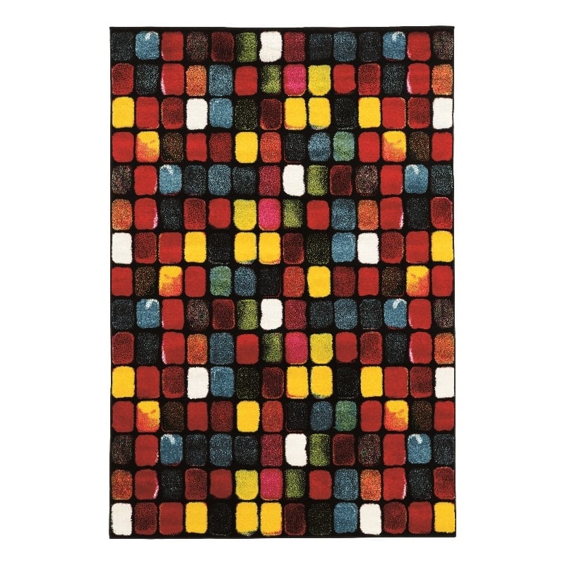 Linon Marisol Paint Box Power Loomed Polypropylene 8'x10'3