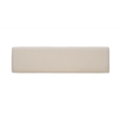 Linon Turino Tan Upholstered Bench in Rustic Umber Finished Rubberwood