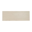 Linon Willow Wood 2 Tone Dining Bench in Smokey White and Dark Gray