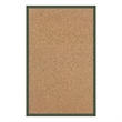 Linon Athena Machine Tufted Wool 5'x8' Rug in Cork and Green