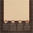 Linon Athena Machine Tufted Wool 5'x8' Rug in Natural and Brown