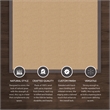 Linon Athena Machine Tufted Wool 8'9
