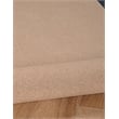 Linon Athena Machine Tufted Wool 4'x6' Rug in Cork and Blue