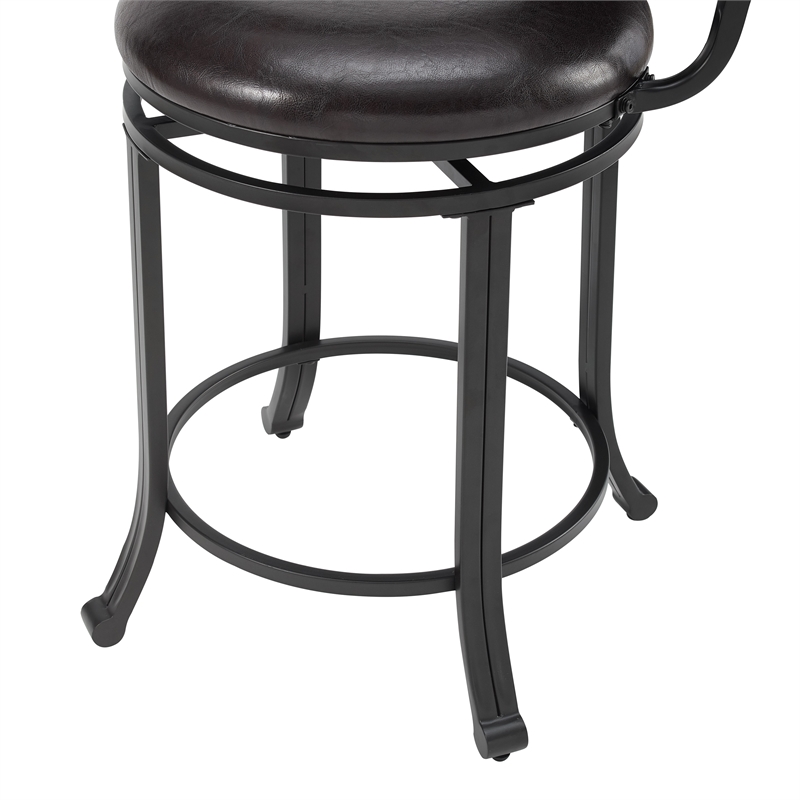 Linon Franklin Metal Swivel 24