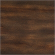 Linon Grace Storage Accent Cabinet Carved Medallion in Dark Brown Finished Wood