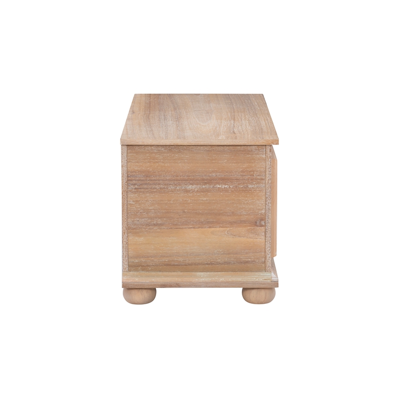 Linon Chadwick Traditional Cedar Chest in Natural Finished Wood