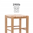 Linon Backless Set of Two 29